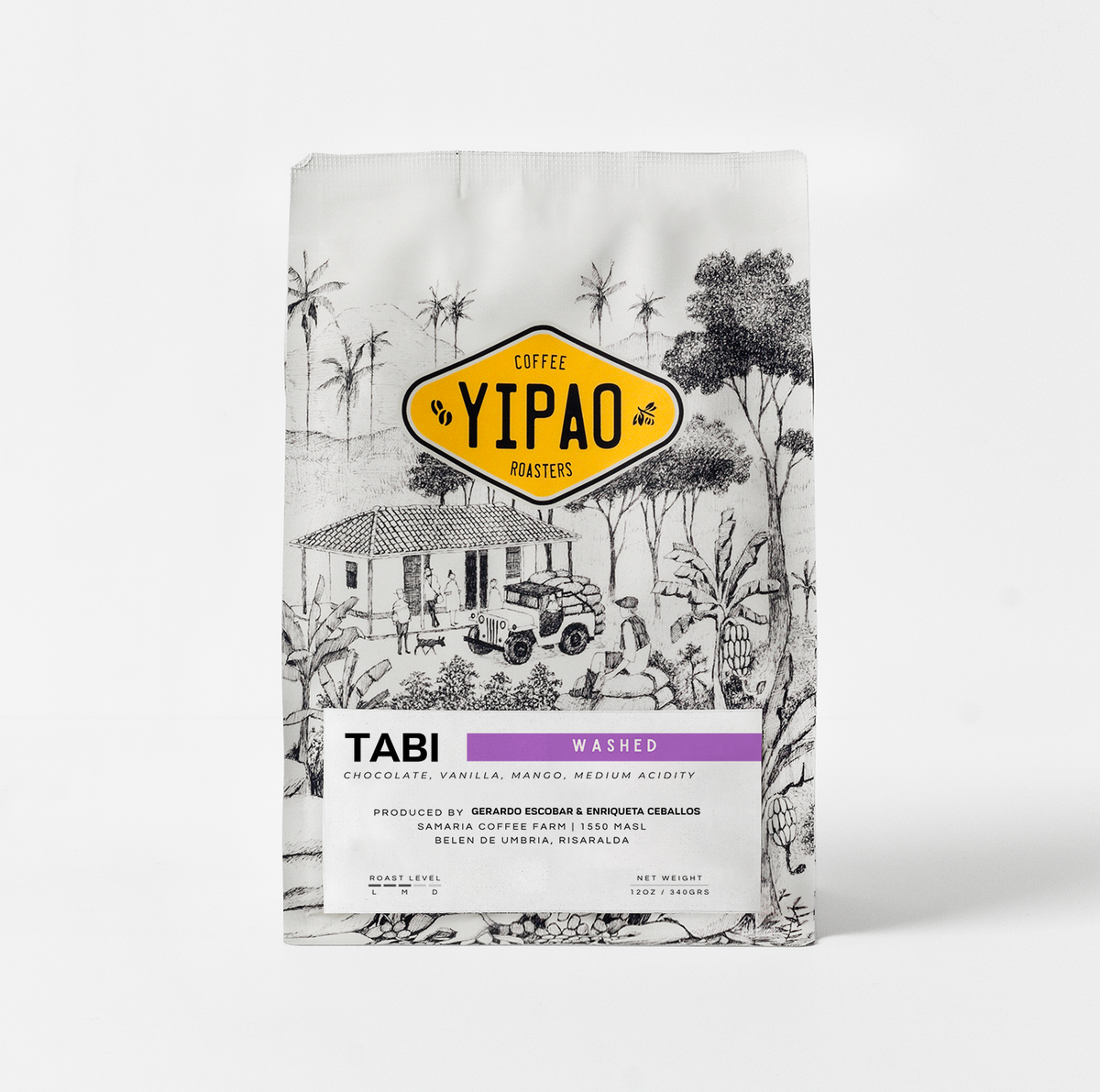 Tabi Washed, Samaria, Belen de Umbria, Risaralda – Yipao Coffee®