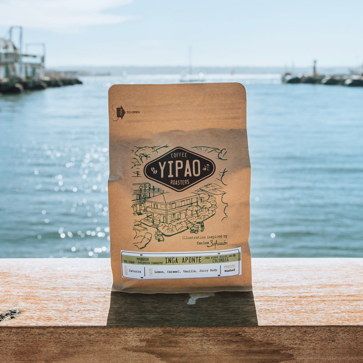 Caturra Washed, Inga Aponte Reserve, Nariño – Yipao Coffee®