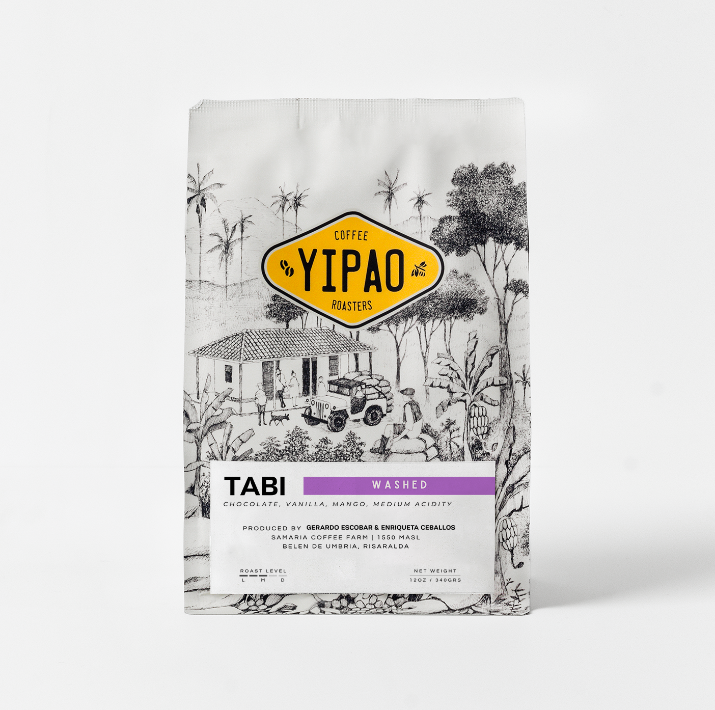 Irianti Erningpraja & Yopie Latul インドネシア Tabi Washed, Samaria, Belen de Umbria, Risaralda – Yipao Coffee®